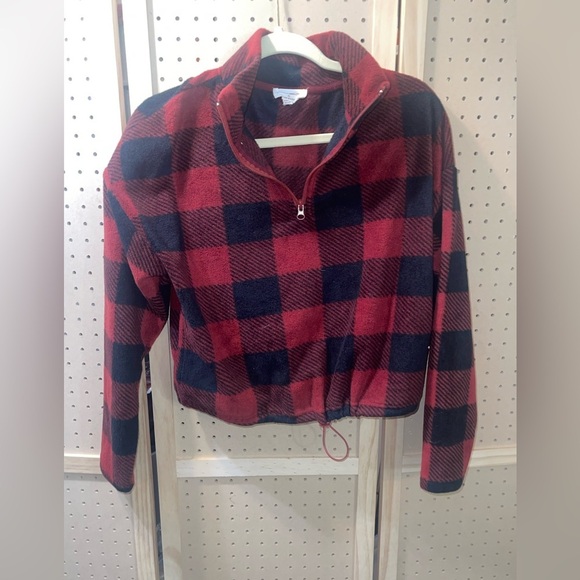 Cozie by Pink Rose Red and Black cropped size small - Picture 2 of 7